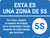 Esta es una Zona 5S - Wall Sign
