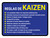 Reglas Kaizen Horizontal - Wall Sign