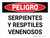 Peligro - Serpientes y Reptiles Venenosos Horizontal - Wall Sign