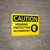 Caution: Hearing Protection Recommended With Graphic - Wall Sign