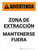 Advertencia - Zona Minera Manténgase Alejado Vertical - Wall Sign