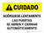Cuidado - Acérquese Lentamente Las Puertas se Abren y Cierran Automáticamente Horizontal - Wall Sign