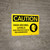 Caution: High Decibel Levels Ear Protection Recommended - Wall Sign