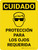 Cuidado - Protección Para los Ojos Requerida Vertical - Wall Sign