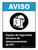 Aviso - Equipo de Seguridad Gabinete de Almacenamiento de EPI ANSI con Icono Vertical - Wall Sign