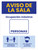 Aviso de Habitación - Ocupación máxima Vertical - Wall Sign