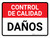 Control de Calidad - Daños Horizontal - Wall Sign