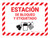 Estación de Bloqueo y Etiquetado - Wall Sign