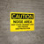 Caution: PPE Noise Area May Cause Hearing Loss Use Hearing Protection - Wall Sign