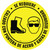 Se Requiere Calzado con Puntera de Acero y Gafas de Seguridad Circular - Floor Sign