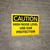 Caution: PPE High Noise Level Use Ear Protection - Wall Sign