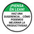 Piensa en Lean - haz una sugerencia ¿Cómo podemos mejorar la productividad? Circular - Floor Sign