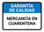 Garantía de Calidad - Mercancía en Cuarentena Rectangular - Floor Sign