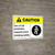 Caution: Use Of Fall Protection Required Climbing Ladder ANSI - Wall Sign