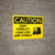 Caution: Keep Forklift Load Low And Stable with Graphic - Wall Sign