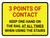3 Points Of Contact Keep One Hand On The Rail At All Times Landscape - Wall Sign
