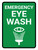 Emergency Eye Wash Portrait - Wall Sign