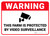 Warning: Farm Is Protected By Video Surveillance - Wall Sign