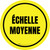 Moyenne Échelle Étage Signe