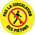 Pas la Circulation des Piétons Étage Signe