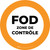 FOD Zone de Contrôle de Type A Étage Signe