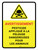 Avertissement: Protection des Yeux Requis (Warning: Eye Protection Required) French Landscape - Wall Sign