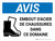 Notice: embout d'Acier de Chaussures dans Ce Domaine (Notice: Steel Toe Shoes Required in This Area) French Landscape - Wall Sign