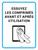 Essuyez les Comprimés Avant Et Après chaque Utilisation (Wipe Down Tablets Before And After Use) Portrait French - Wall Sign