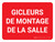 Gicleurs De Montage De Salle De Landscape Rouge (Sprinkler Riser Room Red) Landscape French - Wall Sign