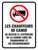 Les Chauffeurs de camion de Rester à l'Extérieur de la Cabine (Truck Drivers to Remain Outside Cab) Portrait French - Wall Sign