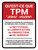 Qu'est-ce que TPM (What is TPM) Portrait French - Wall Sign
