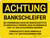 Achtung - Bankschleifer (Caution - Bench Grinder) Landscape German - Wall Sign