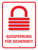 Aussperrung für Sicherheit (Lock Out For Safety) German - Wall Sign