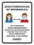 GESICHTSBEDECKUNG IST ERFORDERLICH (Face Covering Is Required) German - Wall Sign