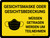 Gesichtsmaske oder Gesichtsbedeckung Müssen um Teilnehmen (Face Mask or Face Covering Must Be Worn to Enter) German - Wall Sign