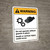 Warning: Operating Without Guards Death or Injury Could Occur ANSI - Wall Sign