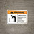 Warning: Lifting Hazard Use Assistance When Moving ANSI - Wall Sign