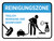 Reiningungszone - Täglich Reinigung und Desinfiziert (Clean Zone - Facility Cleaned & Disinfected Daily) German - Wall Sign