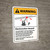 Warning: Electrocution Hazard Follow Instruction in Operator ANSI - Wall Sign