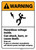Warning: Hazardous Voltage Inside Can Shock Burn or Cause Death ANSI - Wall Sign