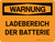 Warnung - Batterieladebereich (Warning - Battery Charging Area) German - Wall Sign