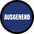 5S Ausgehend (5S Outgoing) Blue Circular German - Floor Sign