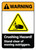 Warning: Crush Hazard Stand Clear of Outriggers ANSI - Wall Sign