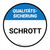 Qualitätssicherung - Schrott (Quality Assurance - Scrap) Circular German - Floor Sign