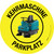 Kehrmaschine Parkplatz (Sweeper Parking Only) Circular German - Floor Sign