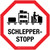 Schlepperstopp (Tugger Stop) Circular German - Floor Sign