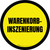 Warenkorb-Inszenierung (Cart Staging) Circular German - Floor Sign