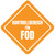 Kontrollbereich FÜR FOD (FOD Control Area) Square German - Floor sign