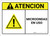 Caution: Microwave In Use Spanish ANSI - Wall Sign