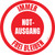 Notasugang Immer Frei Bleiben (Fire Exit Keep Clear All the Time) Circular German - Floor Sign